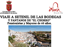 Viaje a Setenil de las Bodegas y visita a los pantanos de El Chorro